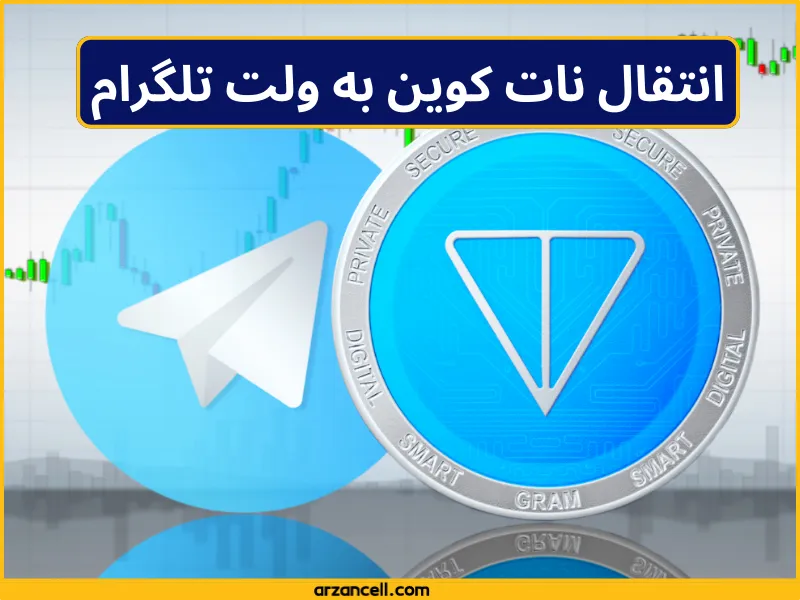 انتقال نات کوین به ولت تلگرام