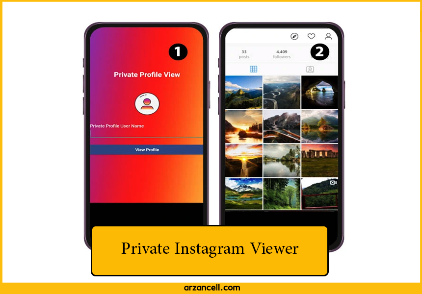 برنامه Private Instagram Viewer